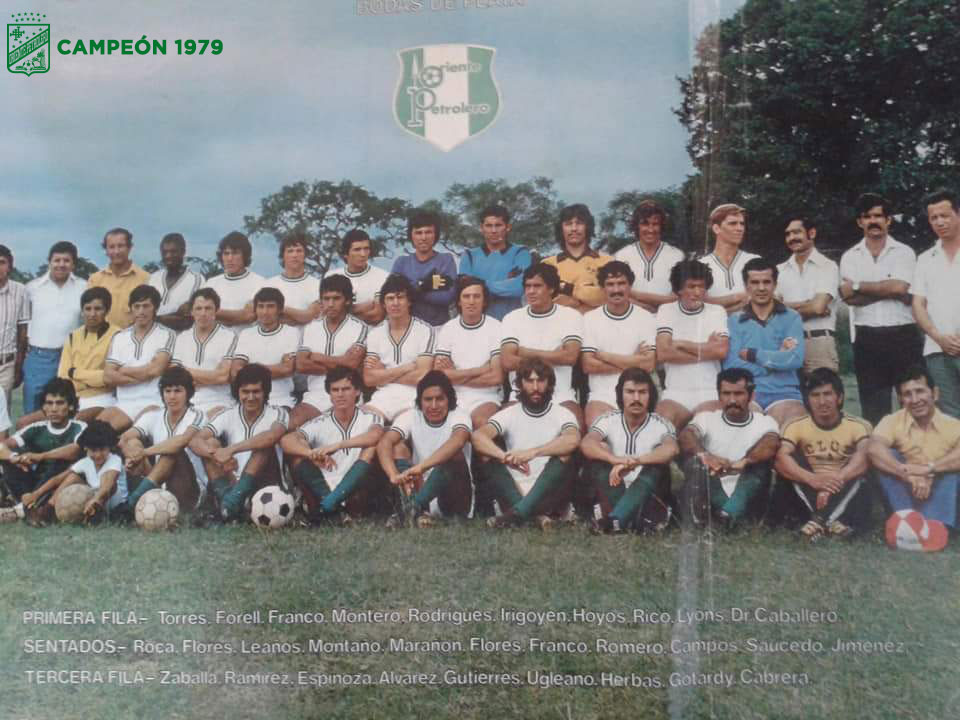 Oriente Petrolero Campeón Nacional 1979