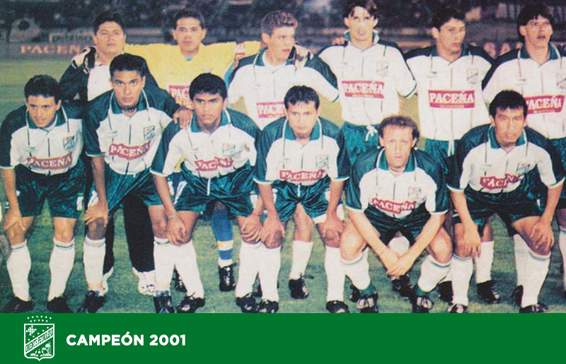 Oriente Petrolero Campeón Nacional 2001